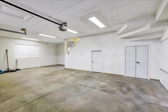 a view of a yard with an outdoor space