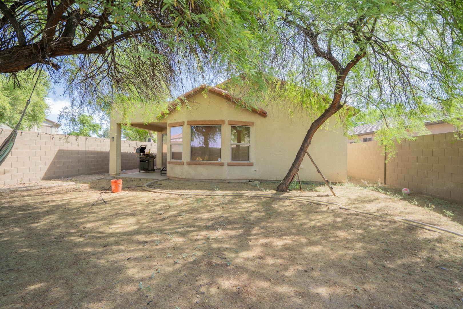 9377 West Milkweed Loop Phoenix, AZ 85037 - Photo 21 of 28 a house that has a tree in front of it