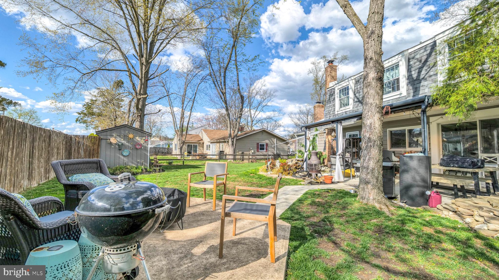 1 Chadwick Avenue Marlton, NJ 08053 - Photo 37 of 41 a view of a chairs and table in backyard