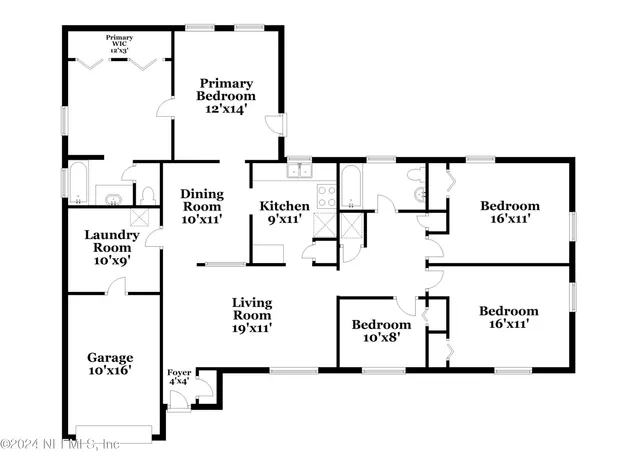 a picture of a book and a sign