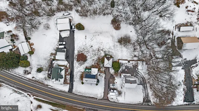 a view of city and mountain