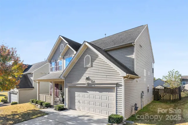 a view of house and street