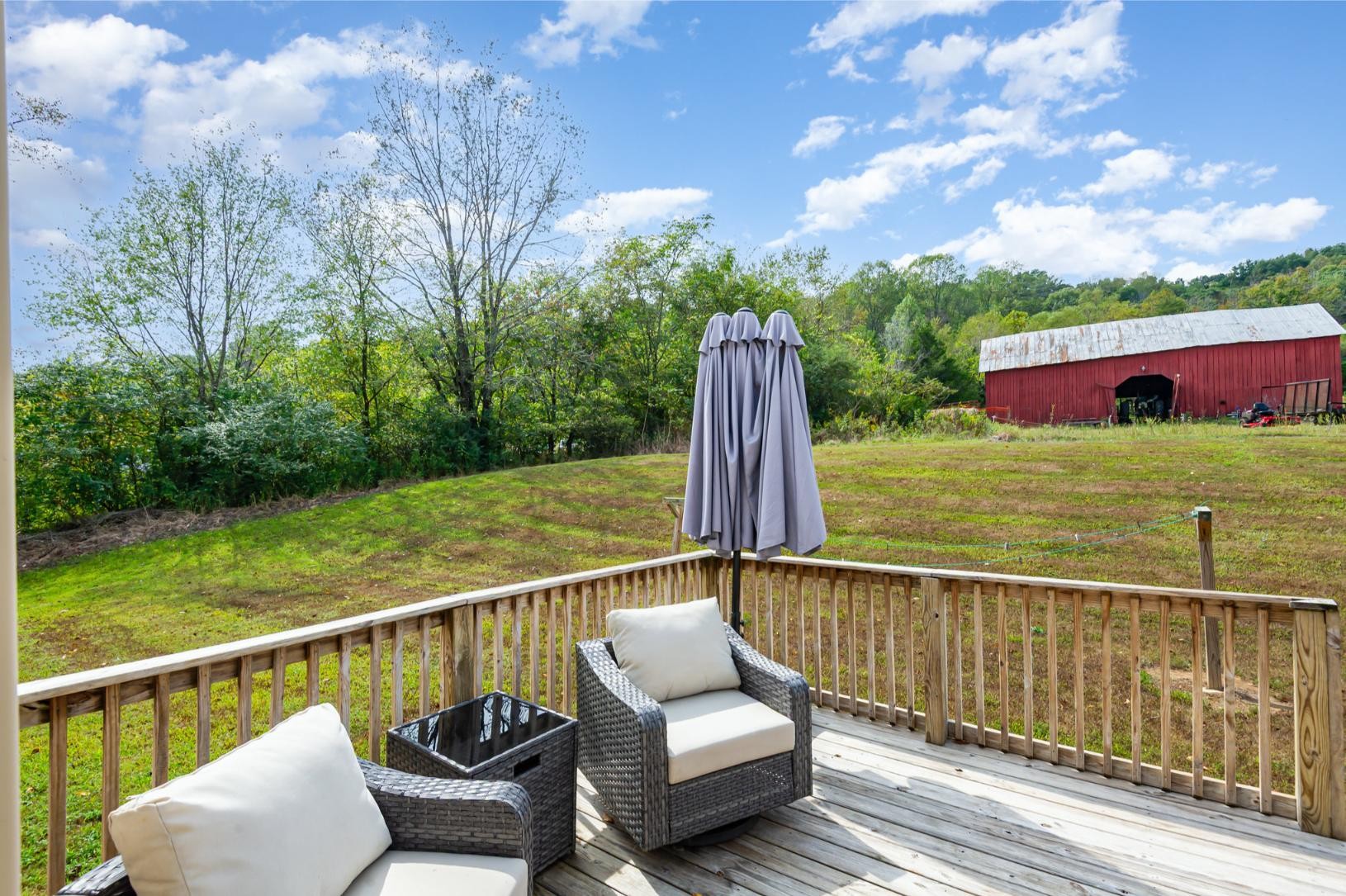 879 Rock Bridge Road Bethpage, TN 37022 - Photo 30 of 39 a view of a two chairs in the deck