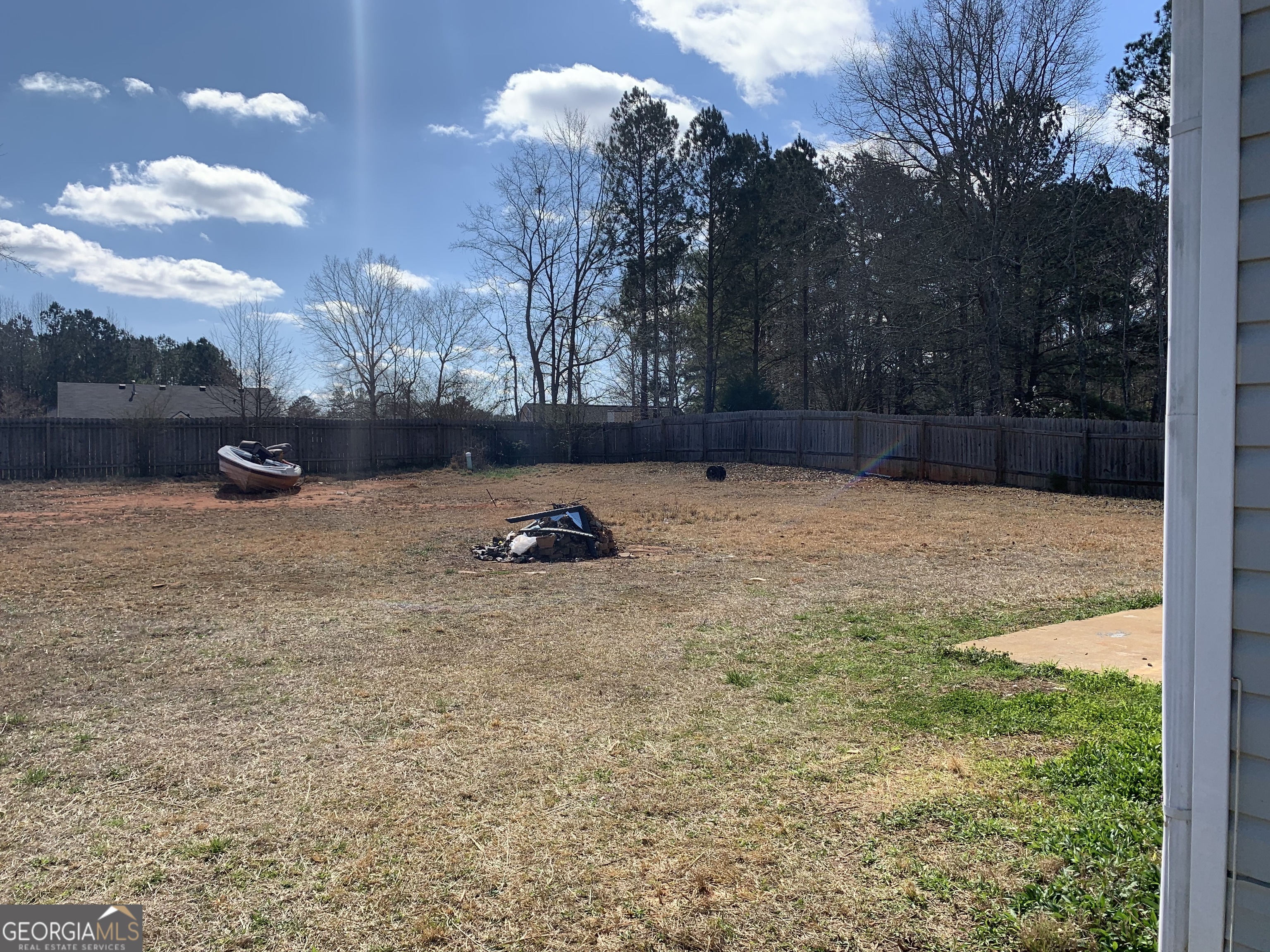 520 Vineyard Road Griffin, GA 30223 - Photo 6 of 6 a view of backyard with tree