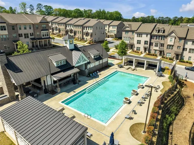 a view of a swimming pool