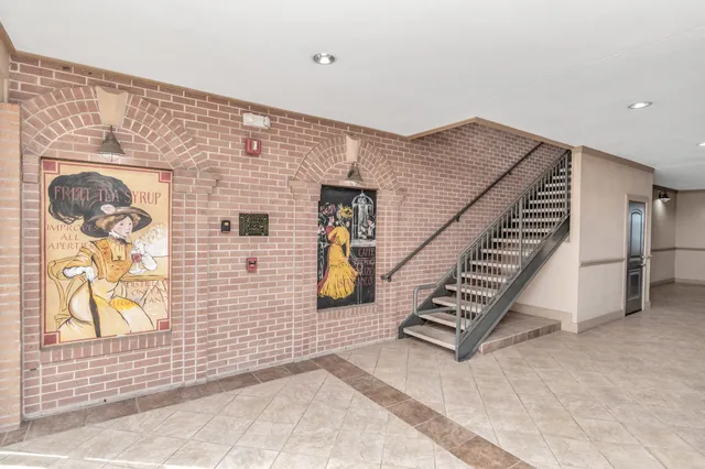 a view of a building with a tub