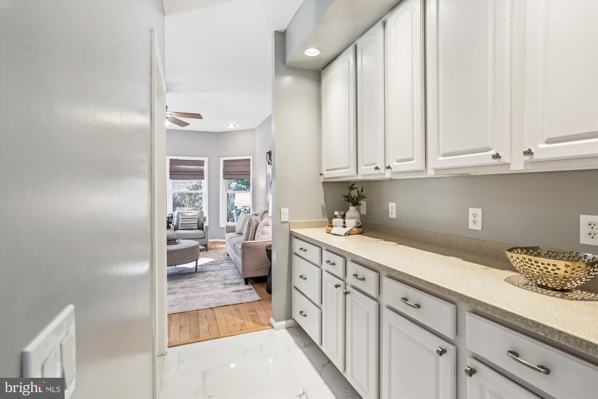 15 Ritchie Avenue Silver Spring, MD 20910 - Photo 25 of 73 Butlers Pantry with view into LR