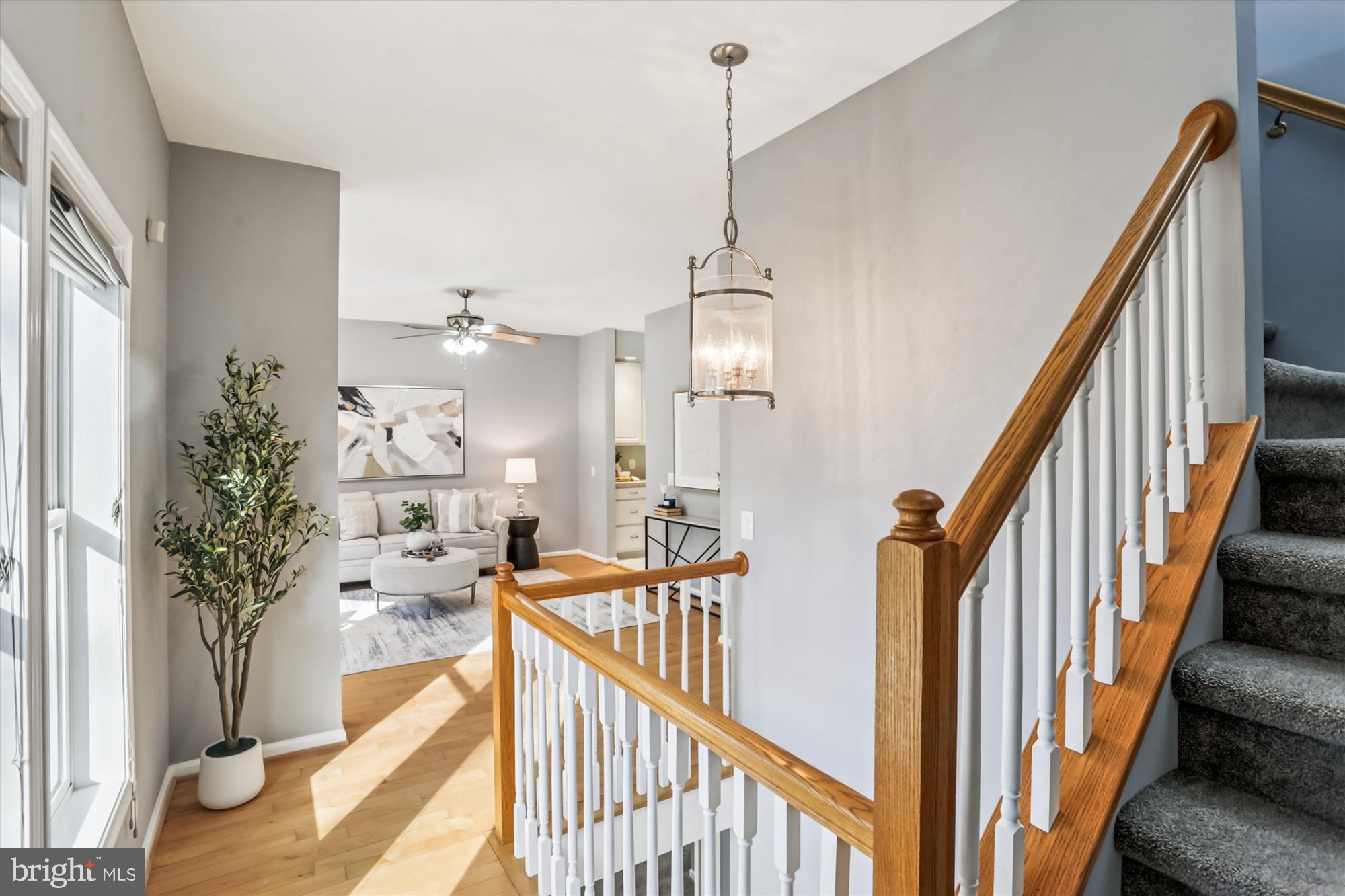 15 Ritchie Avenue Silver Spring, MD 20910 - Photo 39 of 73 Stairs to UL w/view into Living Room