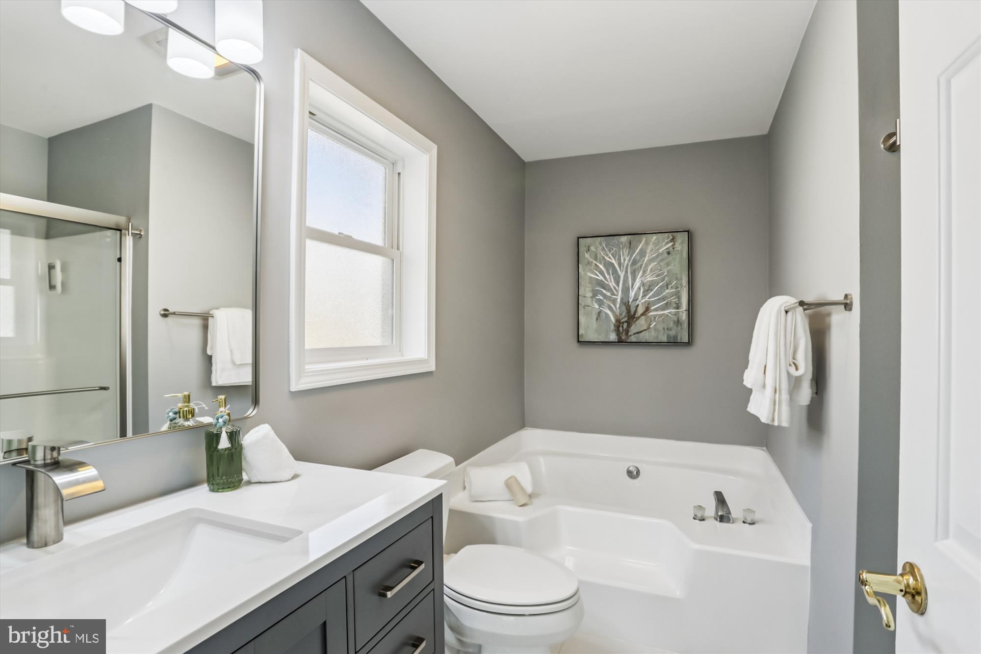 15 Ritchie Avenue Silver Spring, MD 20910 - Photo 45 of 73 En Suite Full bath with walk-in shower & tub