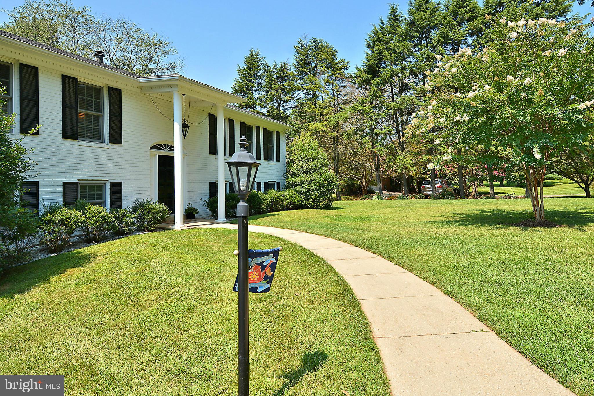 326 River Bend Road Great Falls, VA 22066 - Photo 13 of 13 Lighted front walk