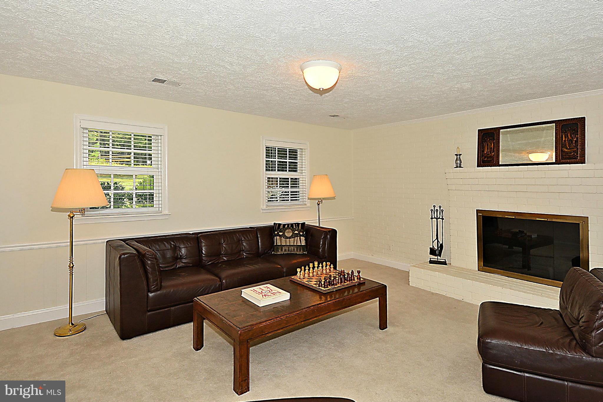 326 River Bend Road Great Falls, VA 22066 - Photo 9 of 13 Large walk-out recreation room w/ fireplace