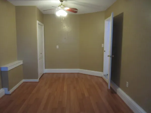 wooden floor in an empty room