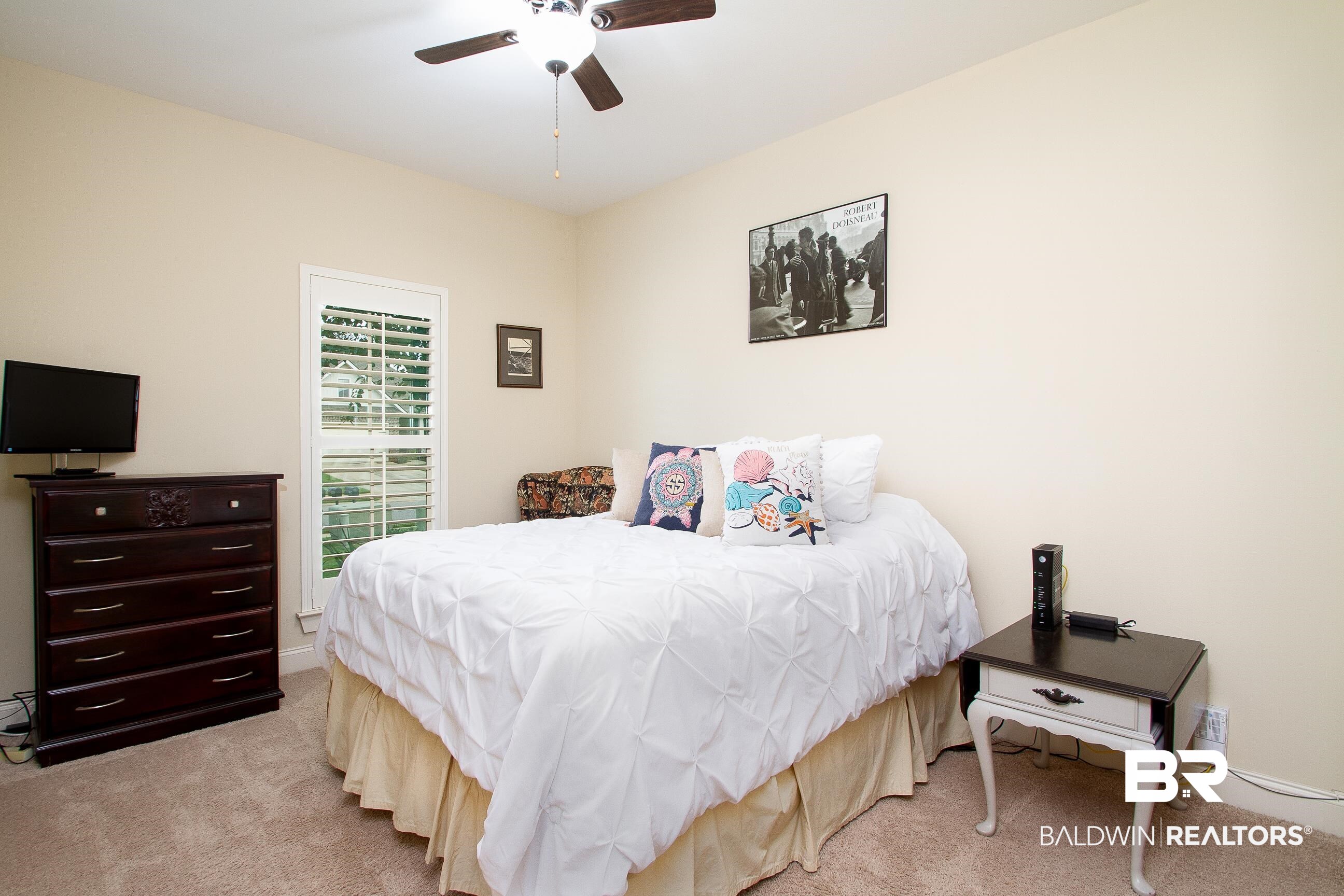 8625 Rosedown Lane Daphne, AL 36526 - Photo 18 of 29 Carpeted bedroom featuring ceiling fan