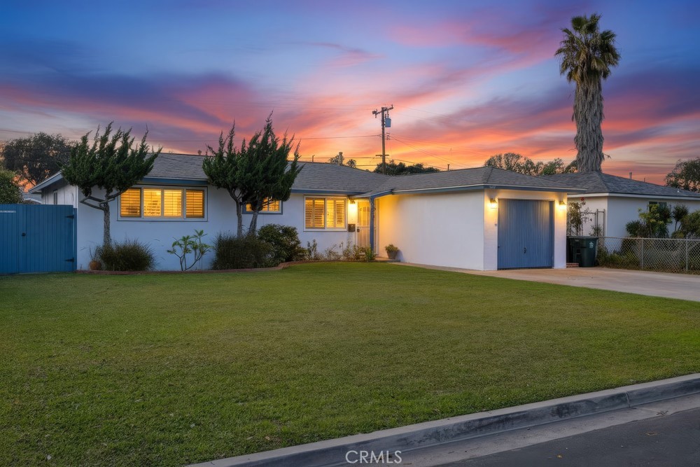 11681 Wasco Road Garden Grove, CA 92841 - Photo 58 of 58 a view of a house with swimming pool yard and a yard