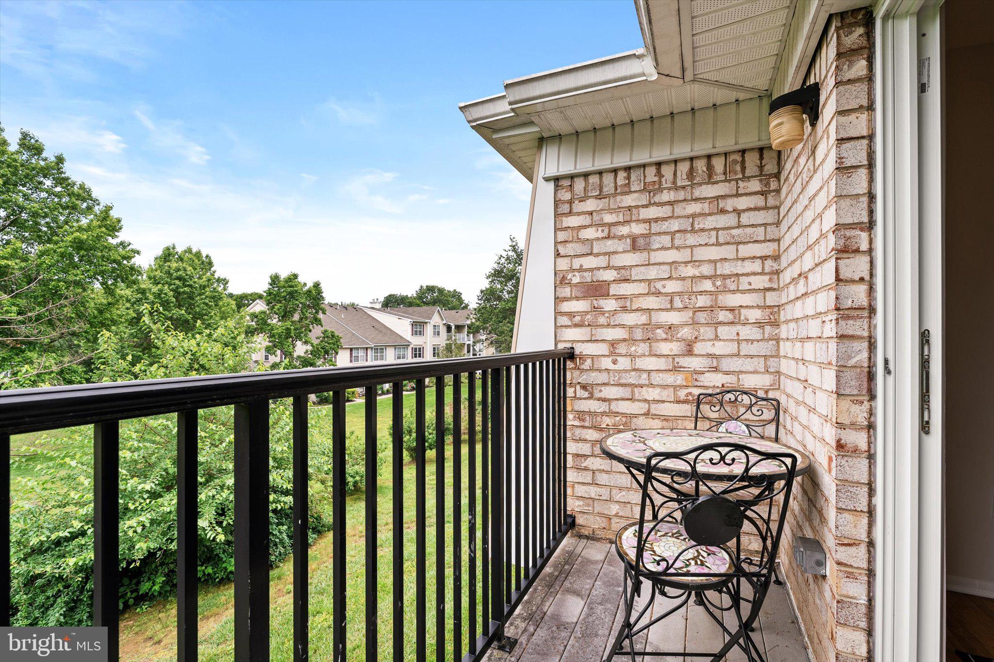201 Silver Court Hamilton, NJ 08690 - Photo 4 of 27 a view of a balcony with furniture