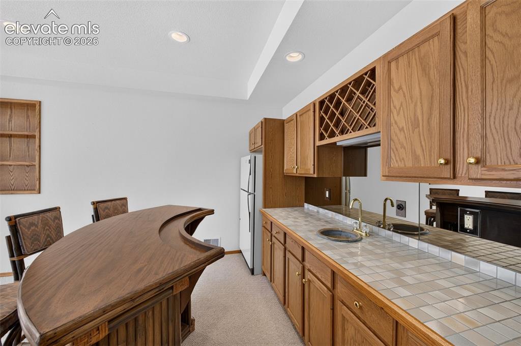 155 Pontiac Loop Monument, CO 80132 - Photo 23 of 50 Kitchen/Bar and Wet Bar Basement