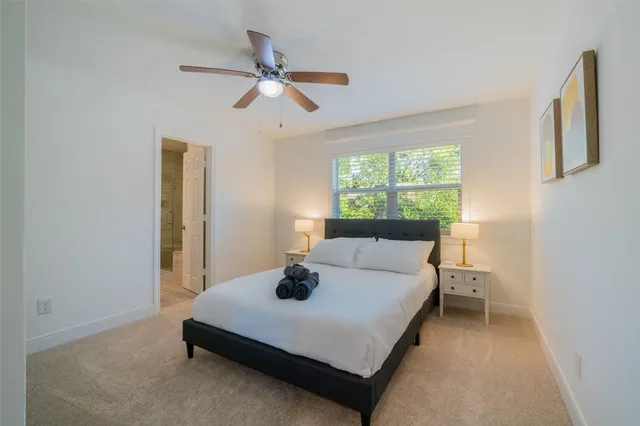 a view of a livingroom with furniture and a couch