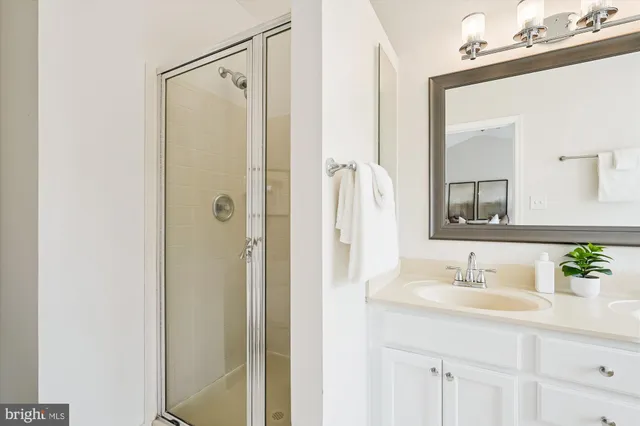 a picture of a bench in front of door