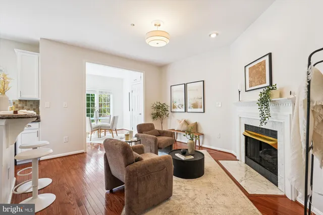 a balcony view with a garden