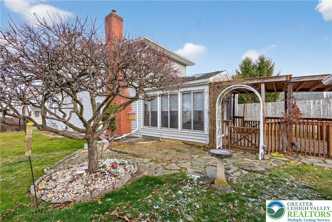 108 West 2nd Street Alburtis, PA 18011 - Photo 21 of 24 a front view of a house with garden