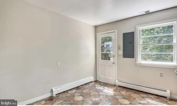 a view of an empty room with window