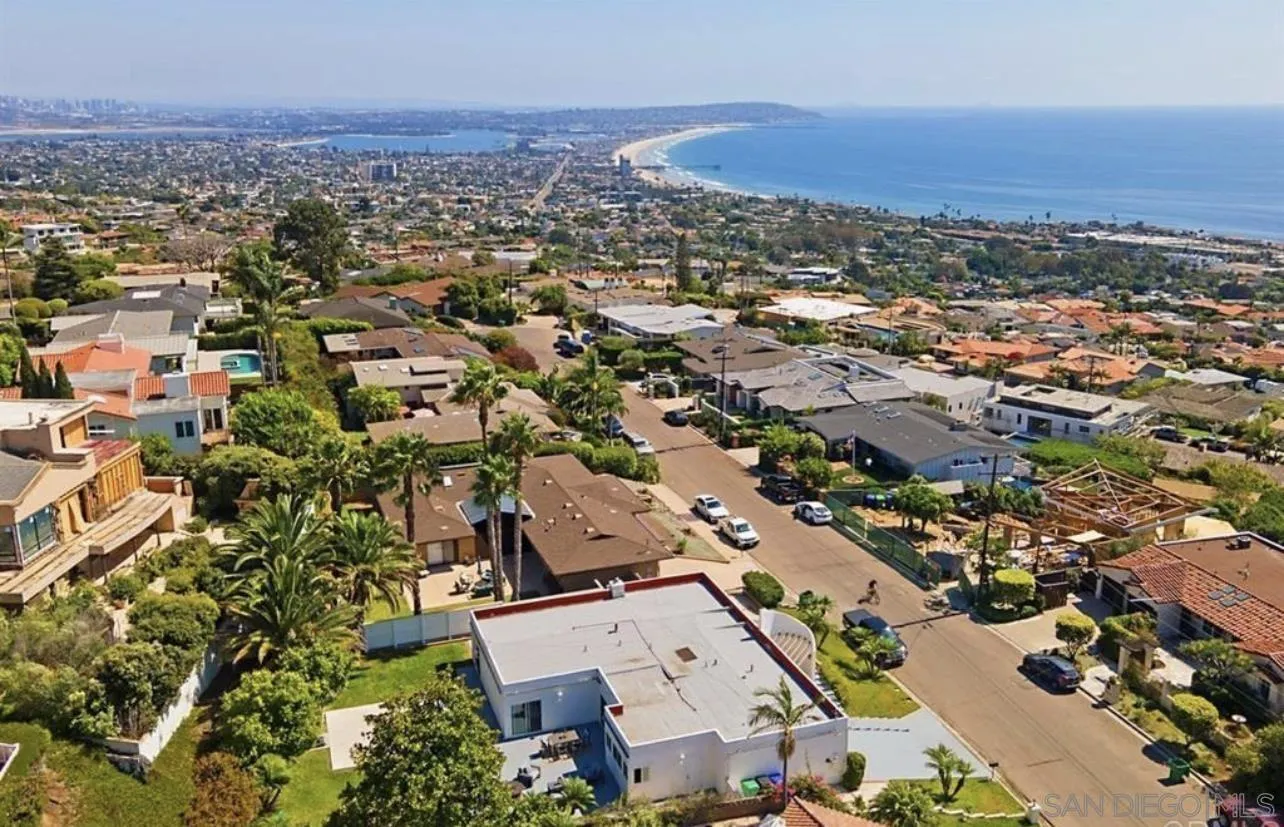 5957 Avenida Chamnez La Jolla, CA 92037 - Photo 28 of 28 an aerial view of residential houses with outdoor space