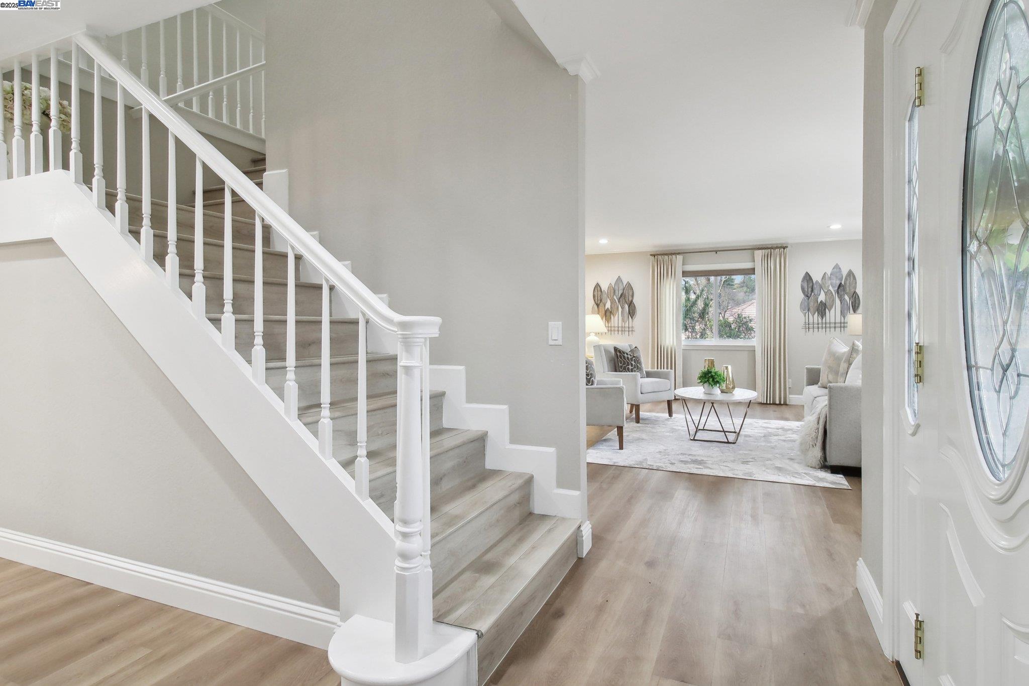 484 El Pintado Road Danville, CA 94526 - Photo 13 of 60 a view of entryway and hall with wooden floor