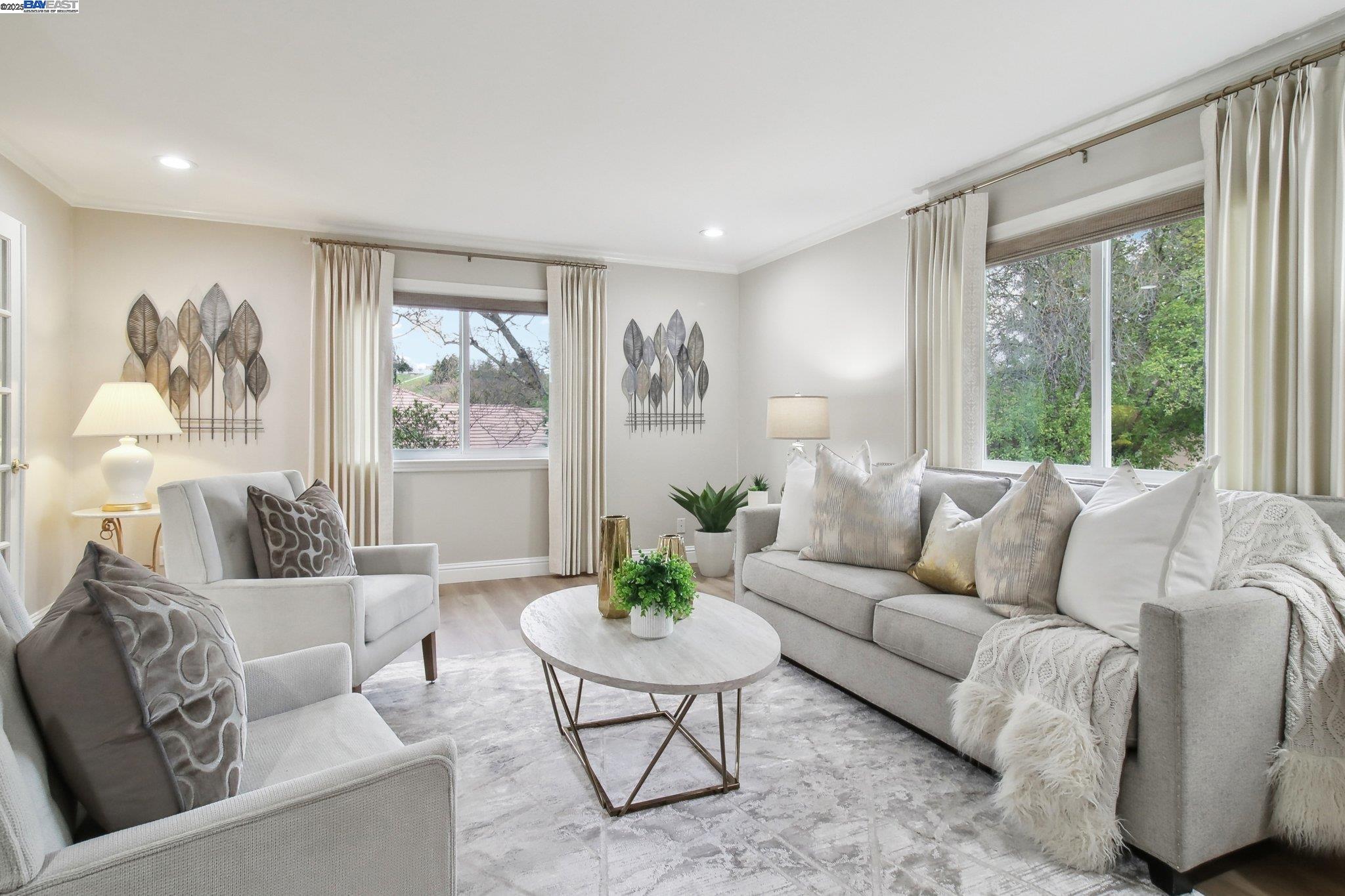 484 El Pintado Road Danville, CA 94526 - Photo 15 of 60 a living room with furniture and a large window