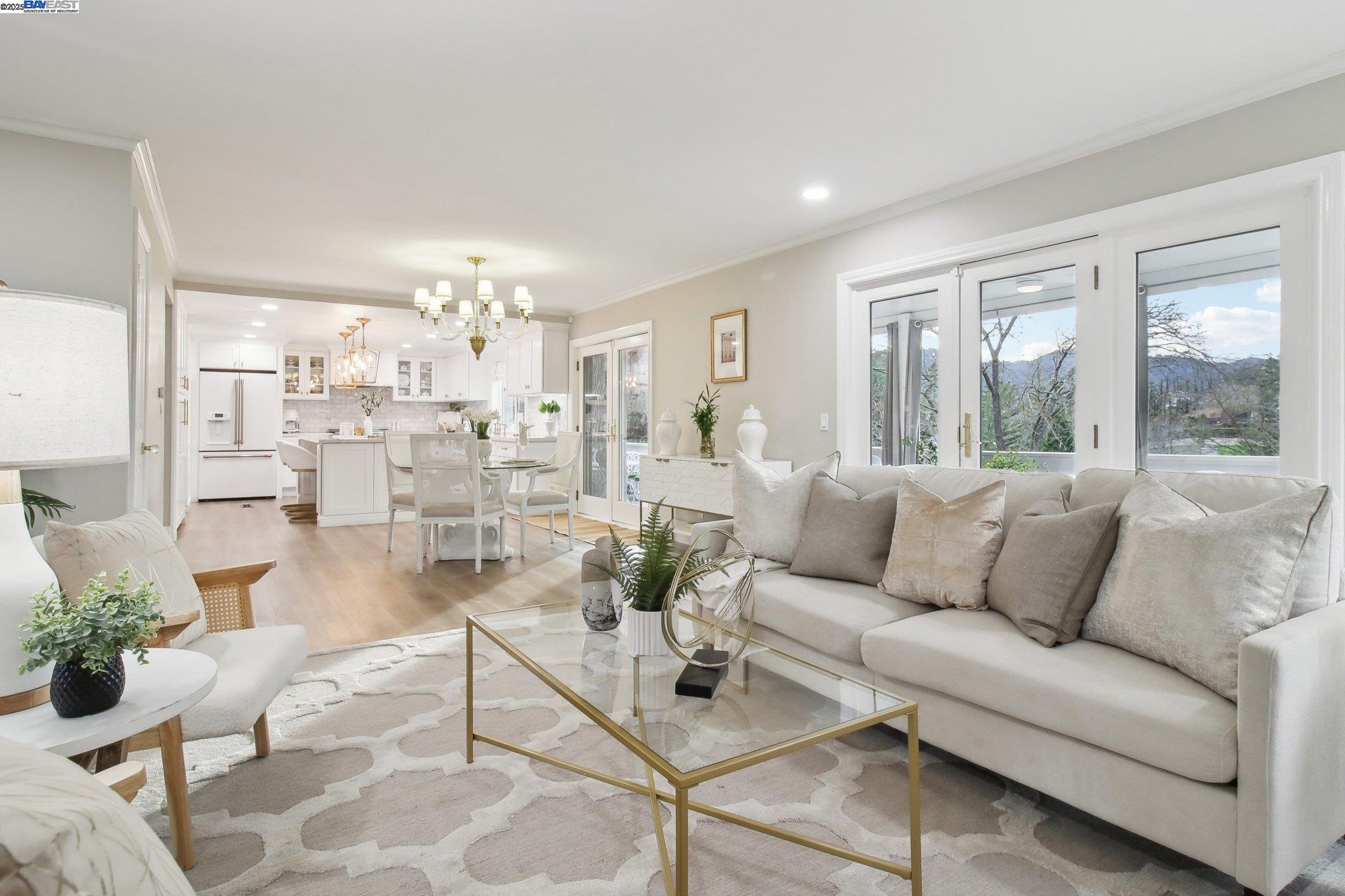 484 El Pintado Road Danville, CA 94526 - Photo 18 of 60 a living room with furniture and a large window