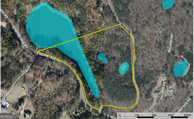$199,900 | 15 Acres On E Hermitage Road, Kingston, GA 30145
