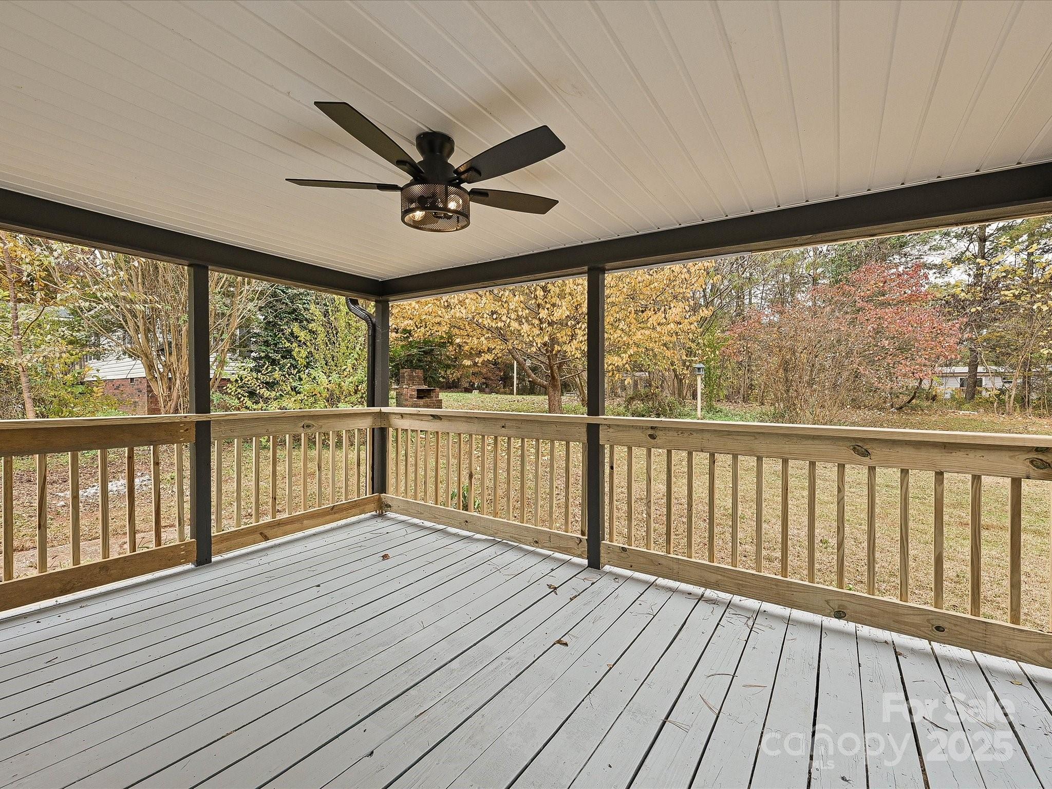 3318 Loop Road Lincolnton, NC 28092 - Photo 20 of 27 a view of a balcony with wooden floor