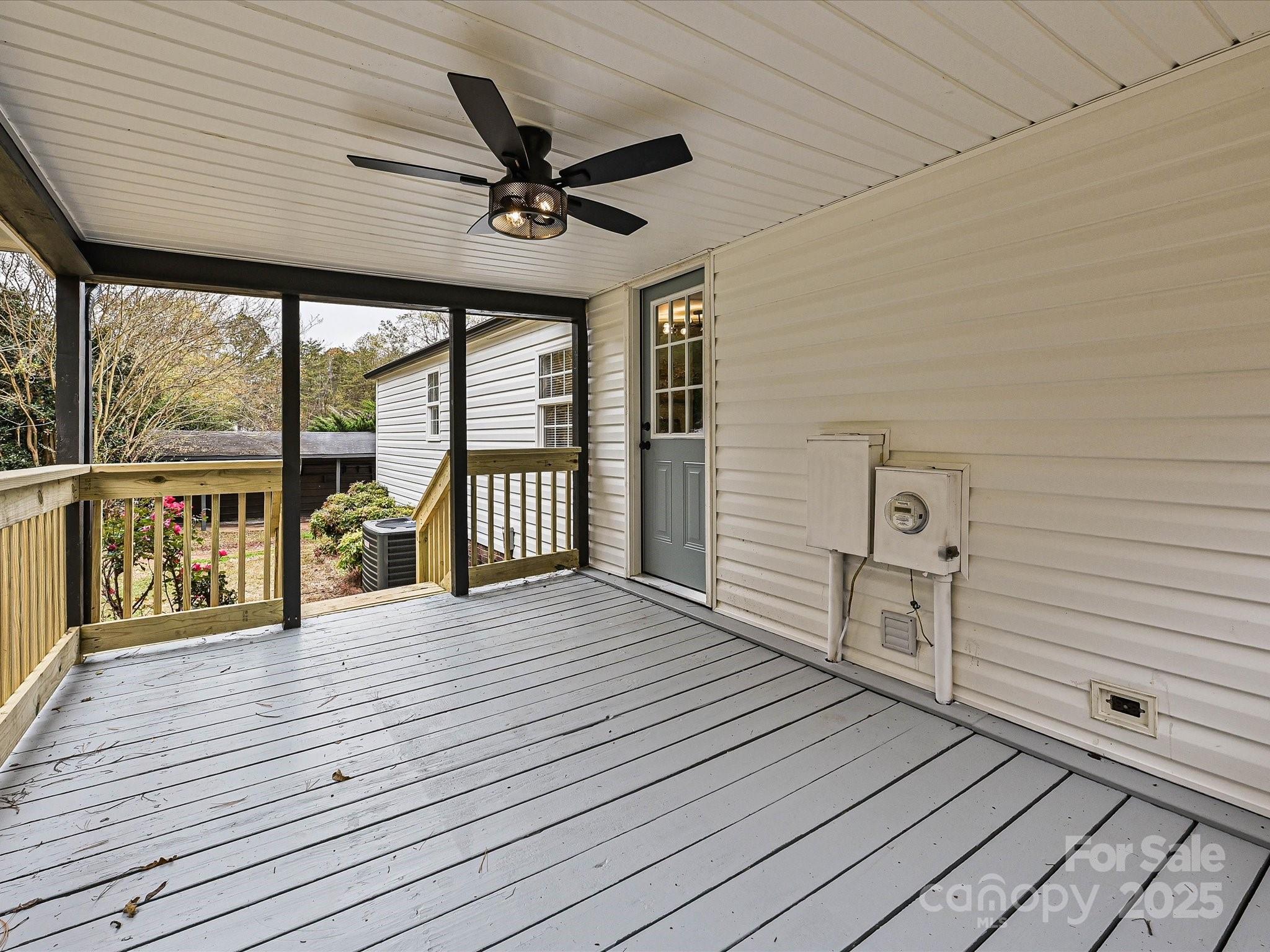 3318 Loop Road Lincolnton, NC 28092 - Photo 21 of 27 a view of a balcony with wooden floor