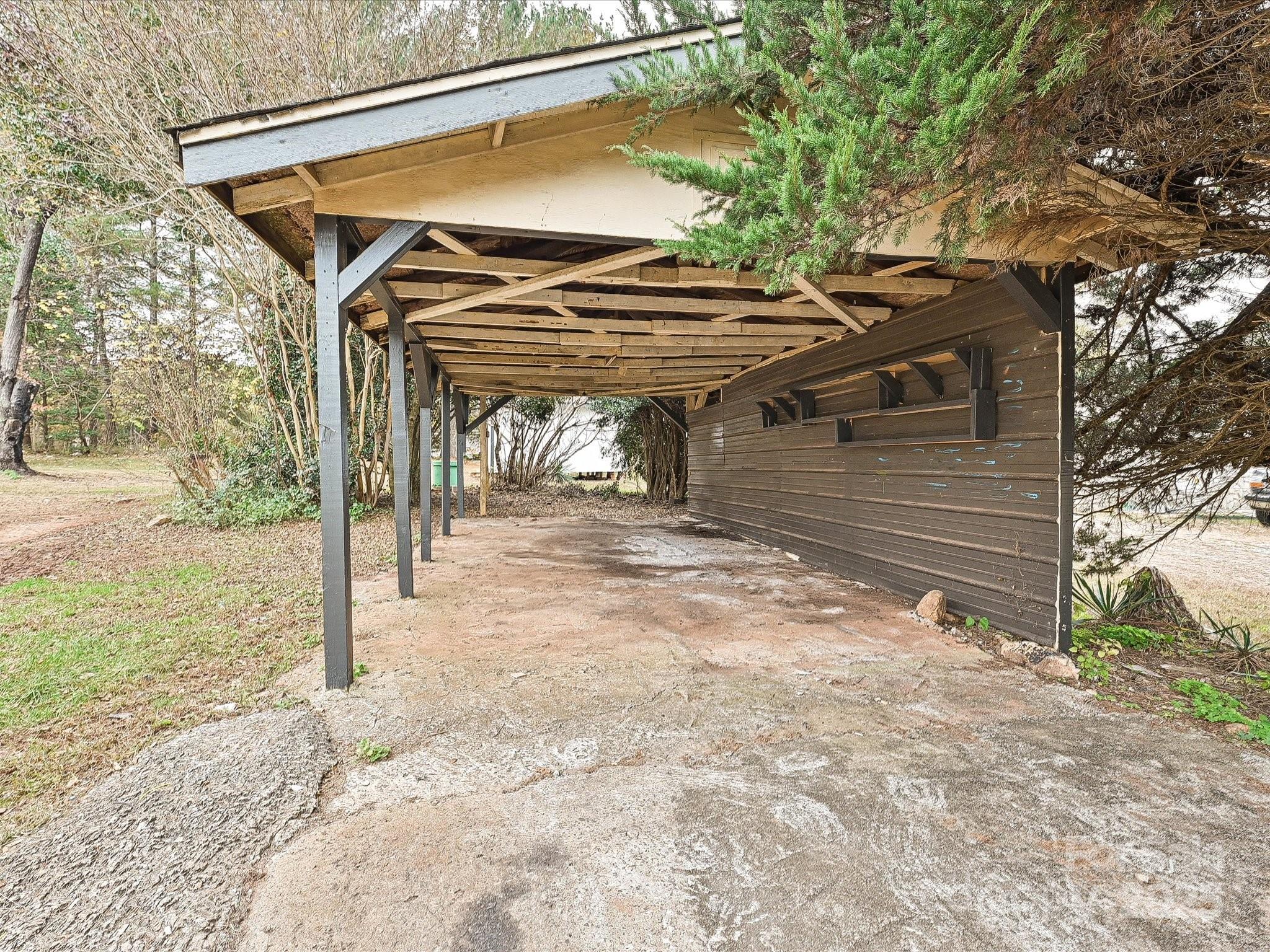 3318 Loop Road Lincolnton, NC 28092 - Photo 25 of 27 a view of a house with a snow