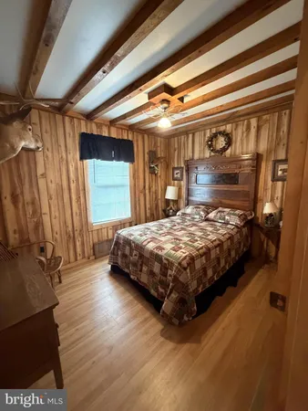 a view of wooden deck