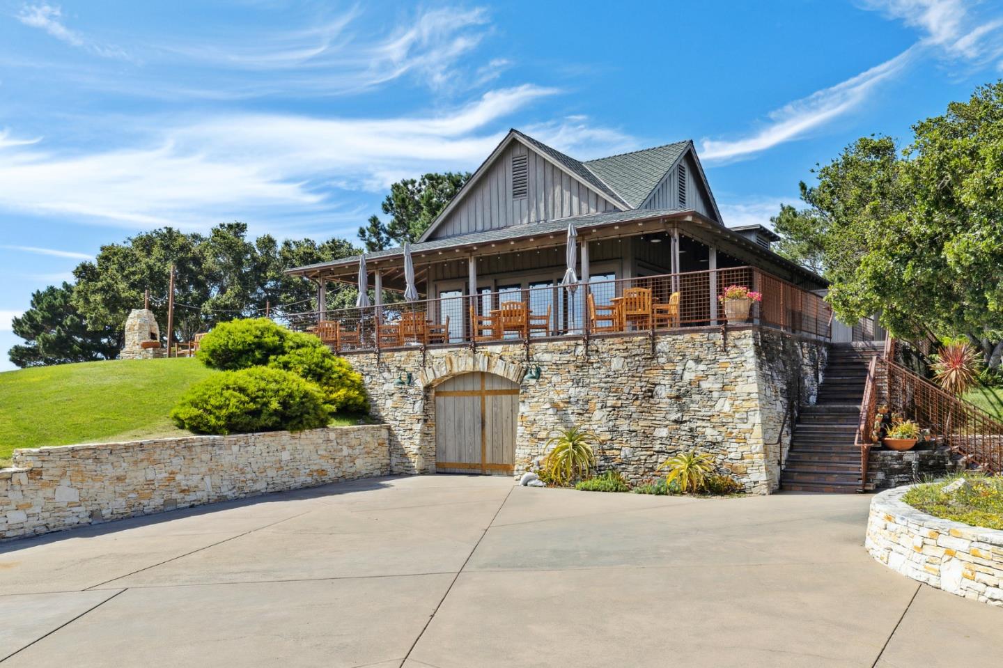 8350 Tres Paraiso (lot 73) Monterey, CA 93923 - Photo 19 of 24 a front view of a house with a yard and potted plants