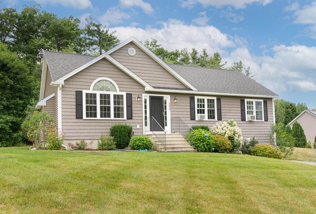 280 Maple Avenue Rutland, MA 01543 - Photo 2 of 35 front view of a house and a yard