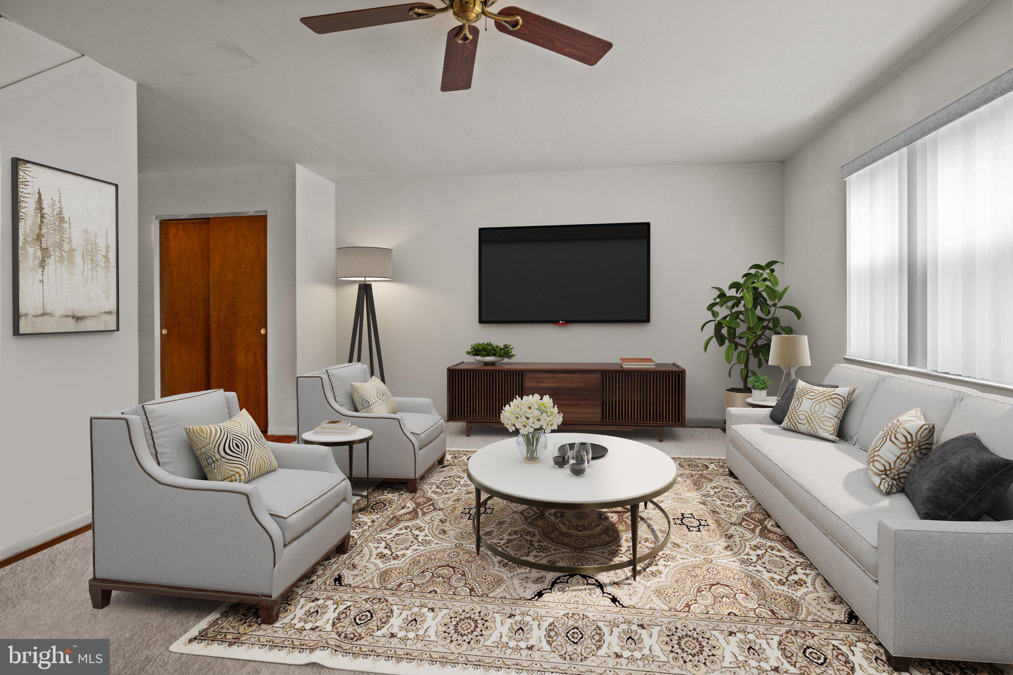 12515 Medford Road Philadelphia, PA 19154 - Photo 3 of 16 Living Room Virtually staged