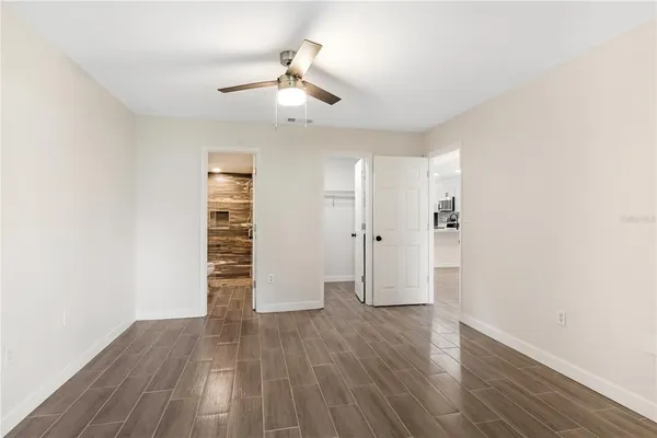 wooden floor in an empty room