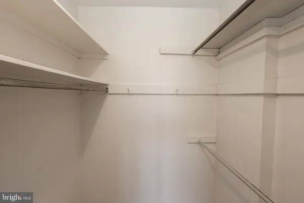 a view of a rack on the wall