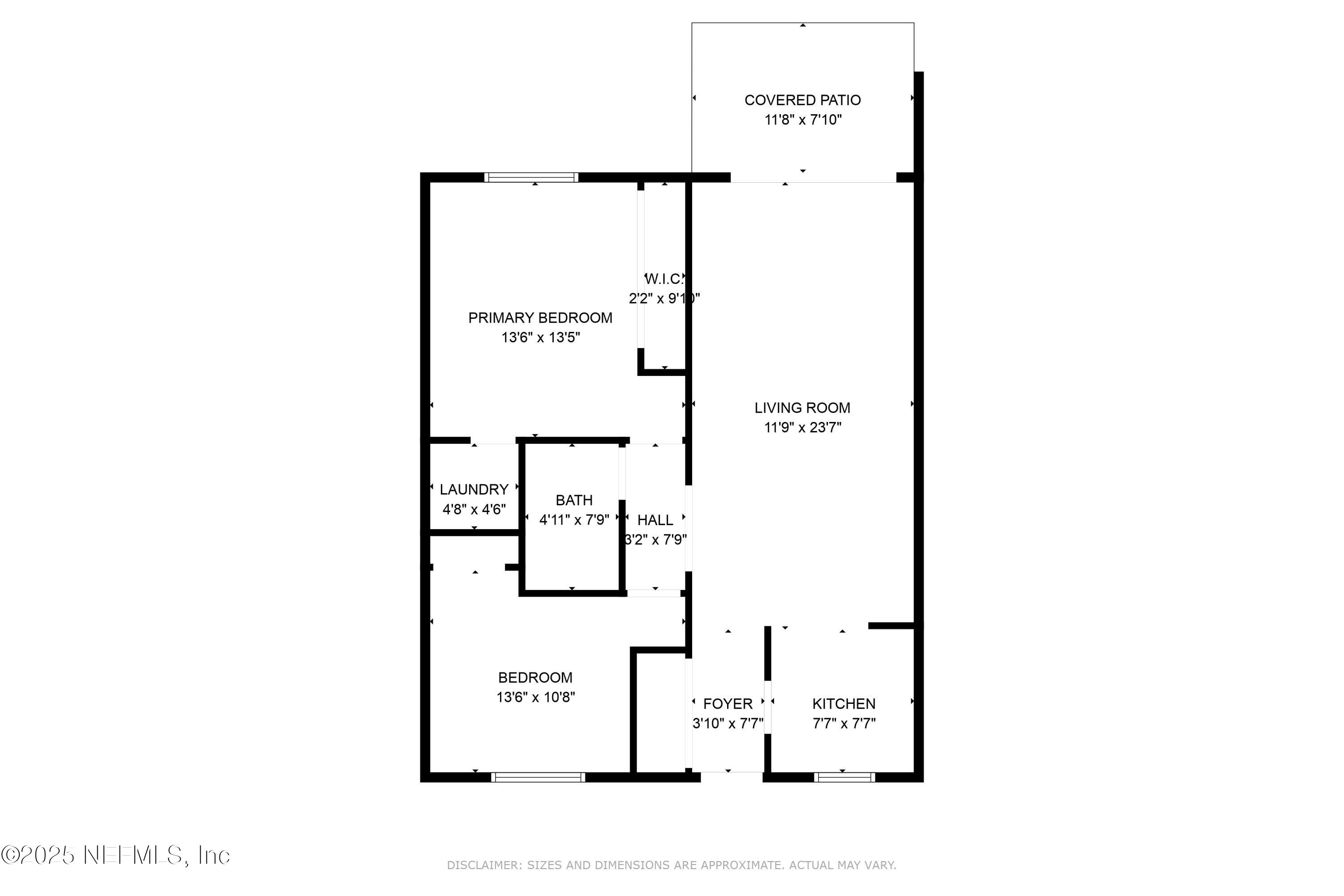 4836 Atlantic Boulevard, Unit 104 Jacksonville, FL 32207 - Photo 24 of 24 FLOOR PLAN_4836_atlantic blvd 104
