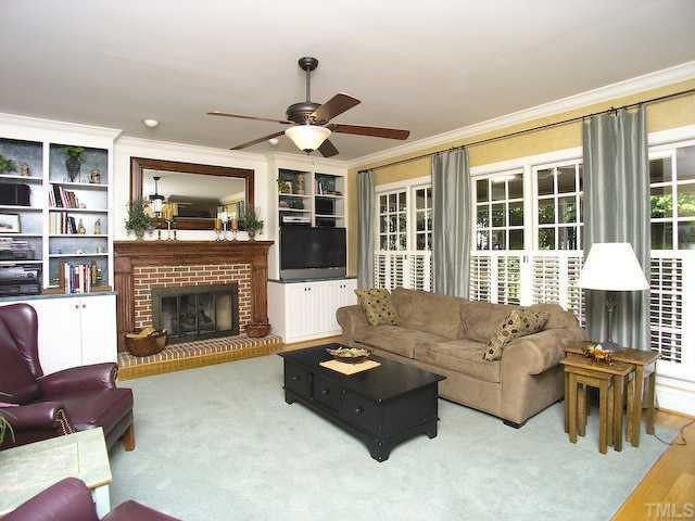 9104 Kettner Court Raleigh, NC 27615 - Photo 4 of 12 Den/Family/Great Room