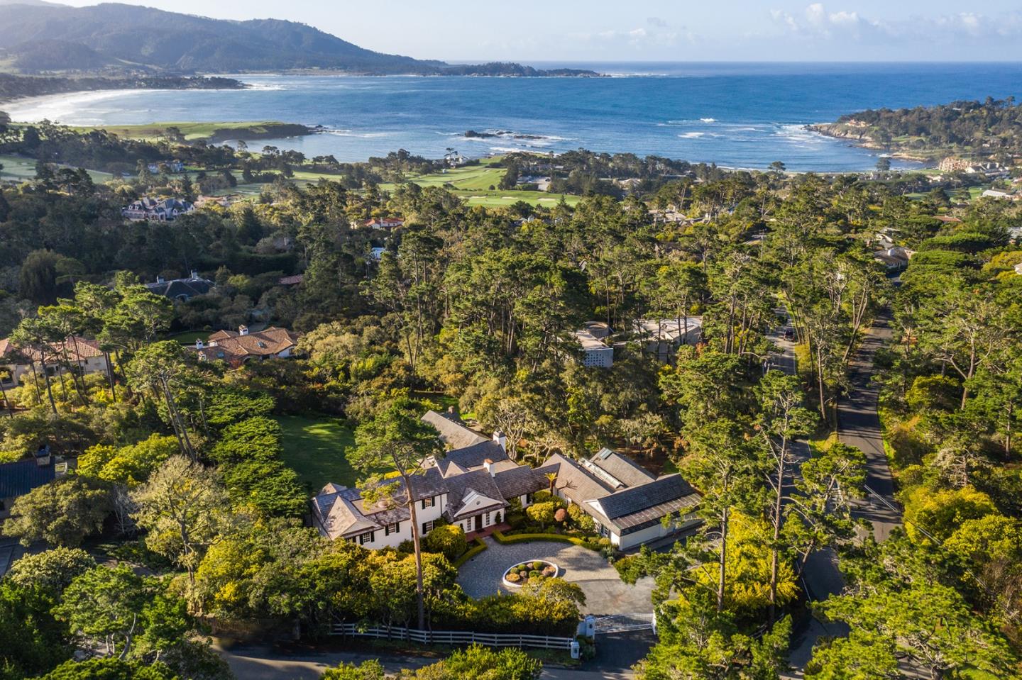 1476 Bonifacio Road Pebble Beach, CA 93953 - Photo 39 of 39 an aerial view of multiple house