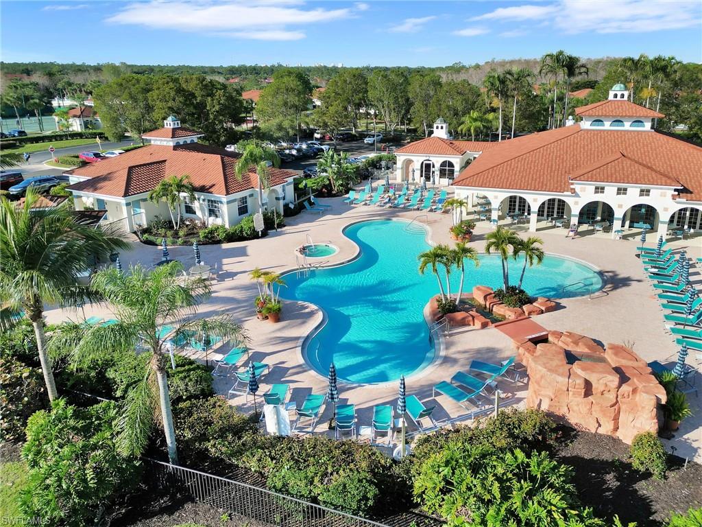 23731 Eddystone Road, Unit 6204 Estero, FL 34135 - Photo 30 of 30 an aerial view of residential houses with outdoor space and parking