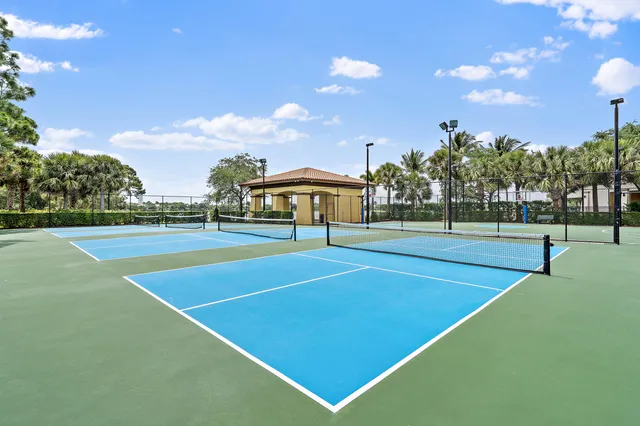 a view of a tennis court