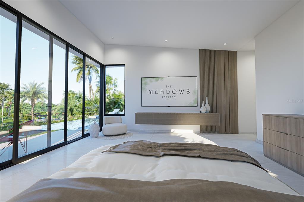 19 The Meadows Estates Guaynabo, PR 00971 - Photo 10 of 15 a bedroom with a large bed and large windows