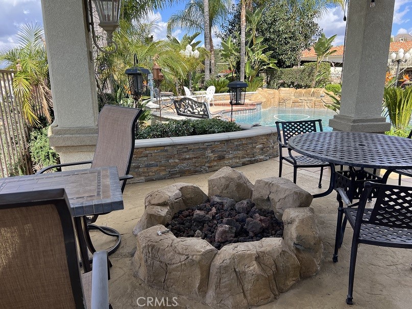 16130 Reiner Circle Riverside, CA 92504 - Photo 63 of 74 a view of backyard with seating space and trees