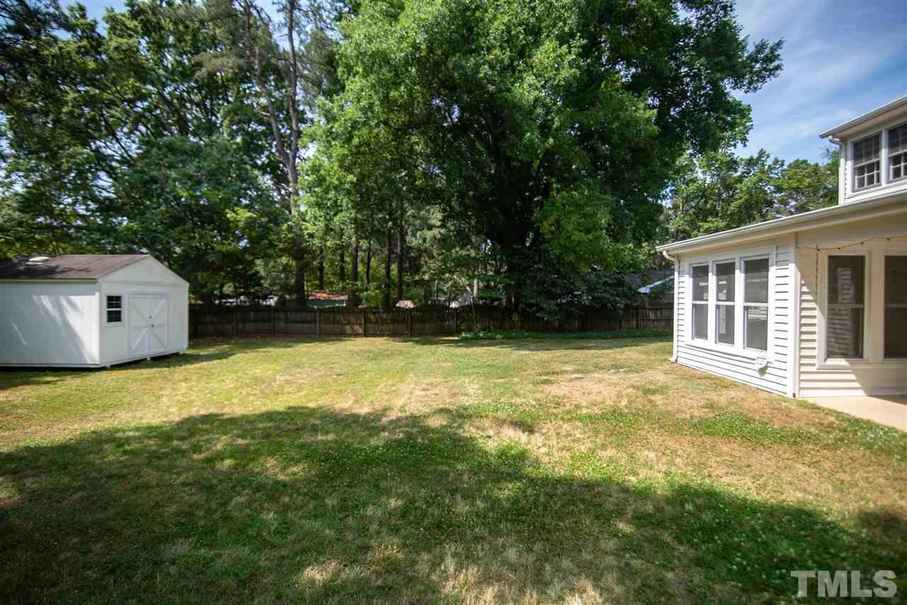 1413 Kennon Road Garner, NC 27529 - Photo 24 of 25 Lot is wooded with mature trees. A treehouse or tire swing would be the perfect addition.
