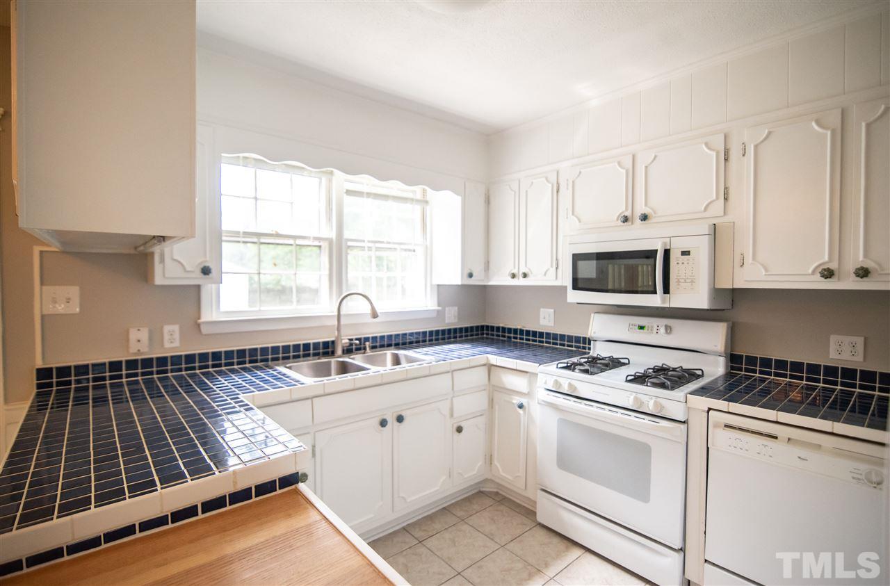 Spacious with tons of counter space and storage!