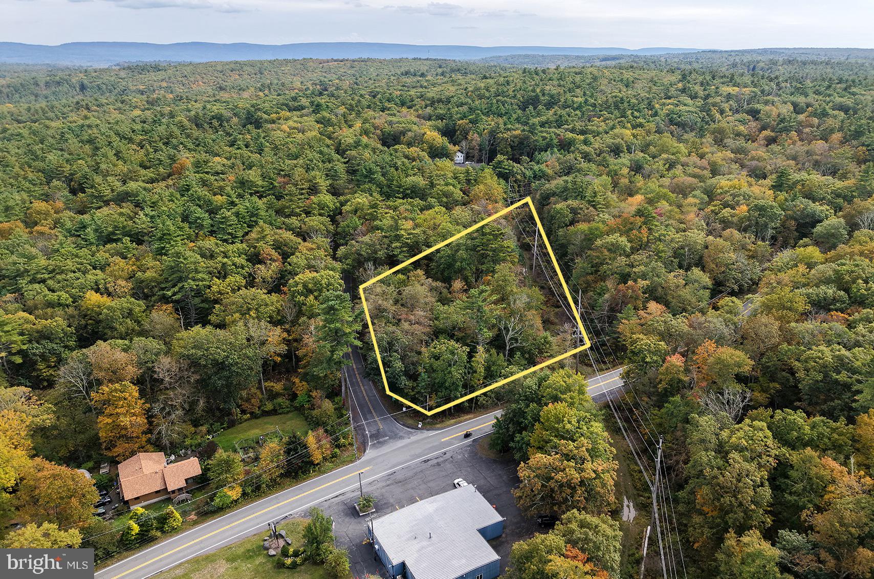 0 Park Road Dingmans Ferry, PA 18328 - Photo 1 of 30 an aerial view of a residential houses covered with trees