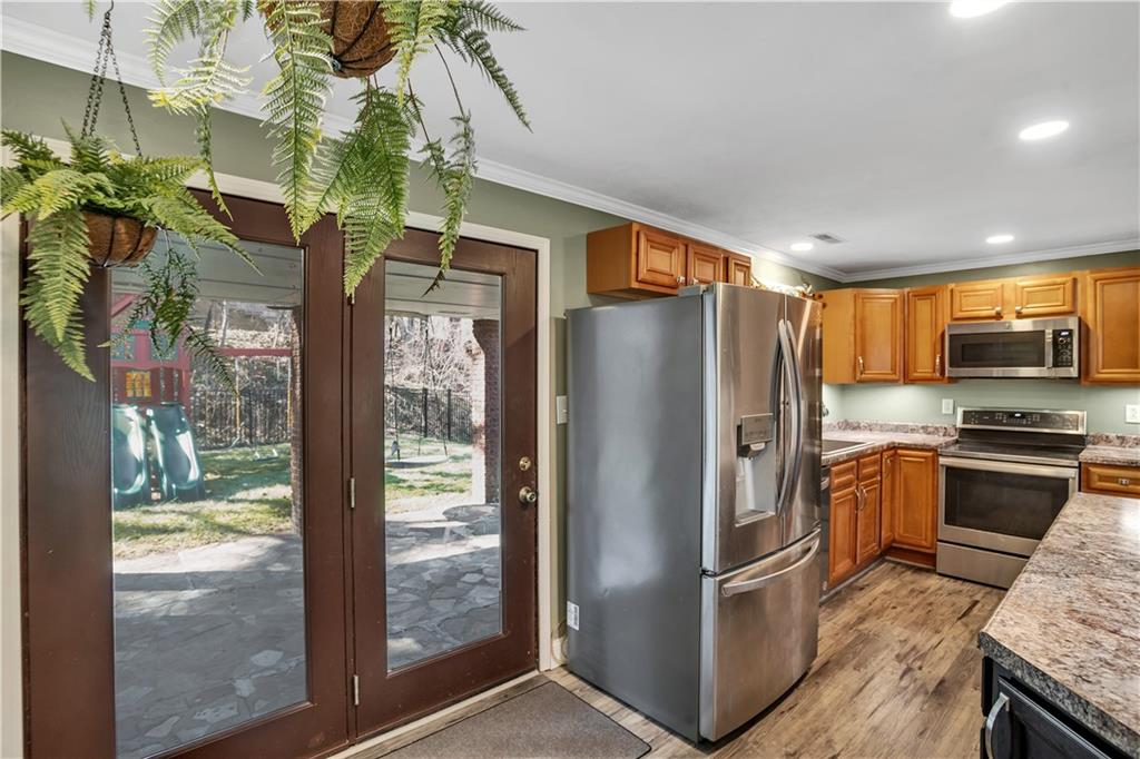 143 Northview Circle Beaver, PA 15009 - Photo 12 of 41 a kitchen with stainless steel appliances granite countertop a refrigerator and a sink